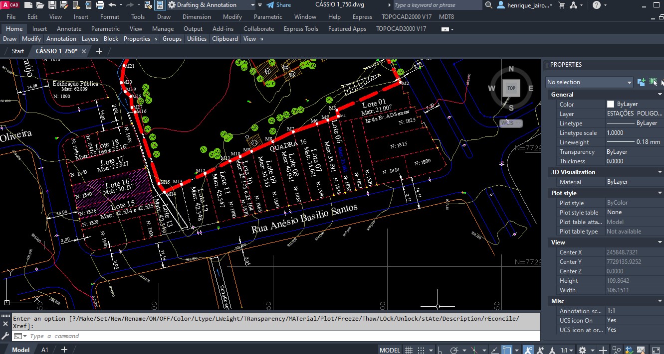 Levantamento Planialtimétrico Cadastral